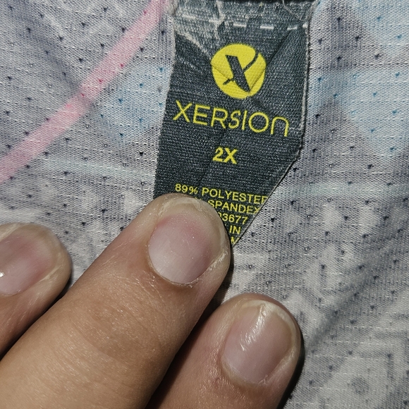 🛍Xersion Activewear Sleeveless Top 2X - Picture 2 of 3